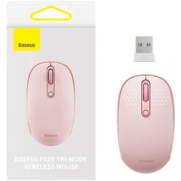 Baseus F01B Tri-Mode Wireless Mouse, 1600DPI, BT /