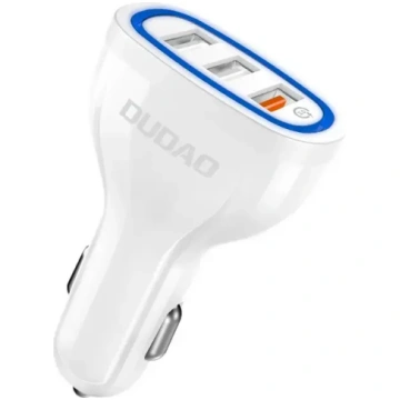 Dudao R7S car charger | 18W | QC | USB-A | white D