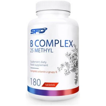 B COMPLEX 25 METHYL 180 tabletes