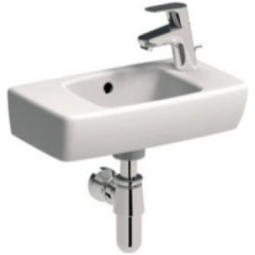 Izlietne GEBERIT SELNOVA Square 45X25cm labā
