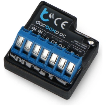 BleBox dacBoxD DC - 2-channel WiFi controller - di