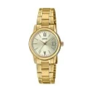 Casio Analog Stainless Steel Strap Watch for Women