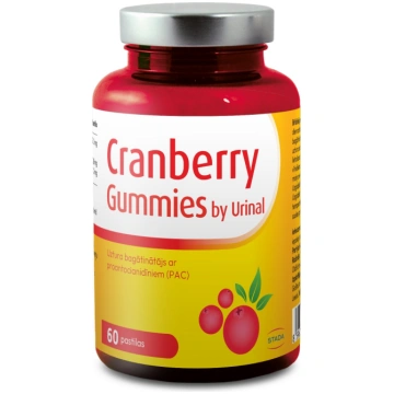 URINAL Cranberry pastilas, 60 gab. WALMARK