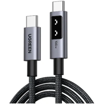 UGREEN 35512 USB-C uz USB-C kabelis 2 m melns