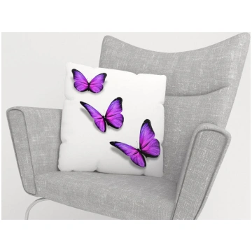 Dekoratīvas spilvendrānas - Violets tauriņš - 60x5