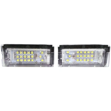 BMW E46 numura zīmes LED lampas 2x650lm, komplekts