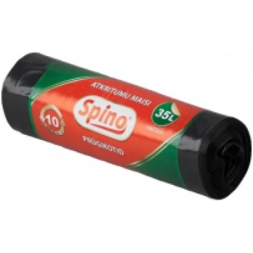 Atkritumu maisi 35L, 55x72cm, melni, LDPE, MULTIPA