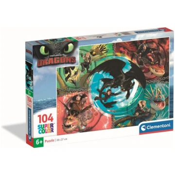 CLEMENTONI puzle How To Train Your Dragon, 104 gab