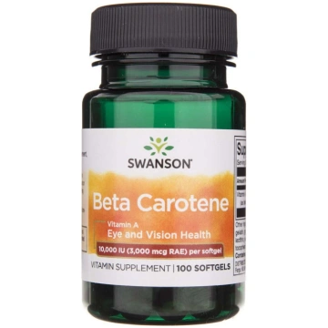Swanson SWANSON beta karotīns 10000 SV – 100 kapsu