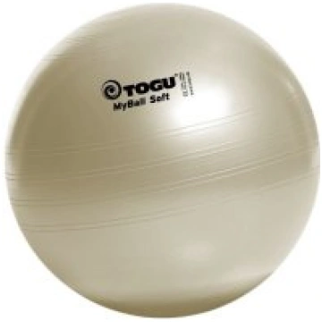 MyBall Soft 75 cm mīksta vingrošanas bumba, pērļu-