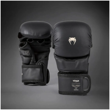 Venum Impact Evo MMA sparinga cimdi melna krāsa