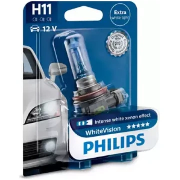 Halogēna spuldze PHILIPS WhiteVision H11 12V