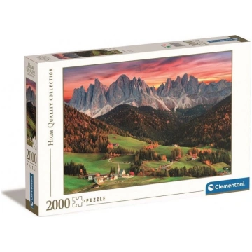 Clementoni Puzzle 2000el Val di Funes 32570