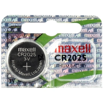 CR2025 baterijas 3V Maxell litija CR2025 iepakojum