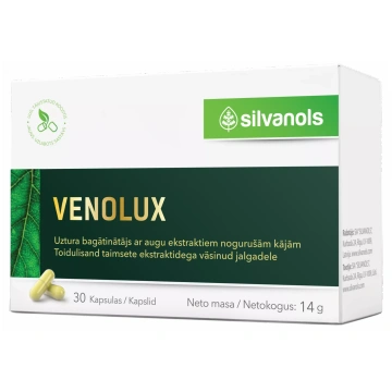 VENOLUX kapsulas, 30 gab