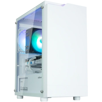 Zalman T4 Plus White Mini Tower Case, 120mm ARGB F