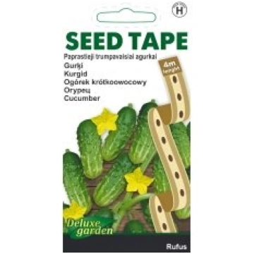 Deluxe Garden Sēklas uz lentes gurķi Rufus 4m
