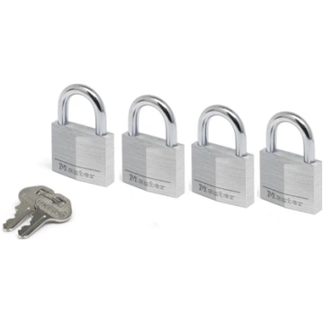 MasterLock Master Lock Padlock 4 pcs. Set (40mm) 9