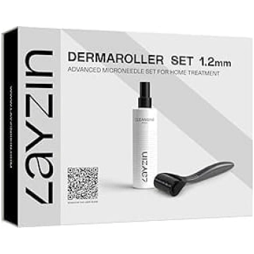 Microneedling Set 1,2 mm - Derma Roller mit 1200 M