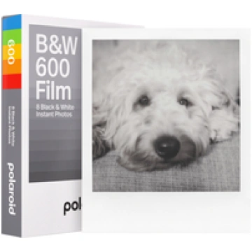 Polaroid BW Film for 600 -mustavalkofilmi ( 6003 )