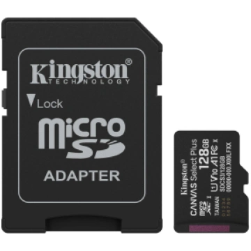 Atmiņas karte Kingston MicroSDXC 128GB Canvas Sele