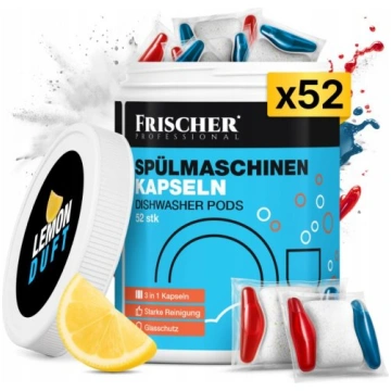 Frischer 3-in-1 dishwasher capsules, 52 pieces FRC