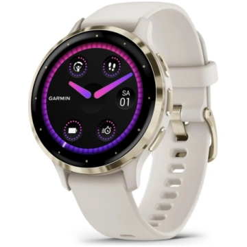 Garmin Venu 3S Ivory viedpulkstenis | 010-02785-04