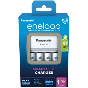 Akumulatora lādētājs PANASONIC Eneloop Smartplus B