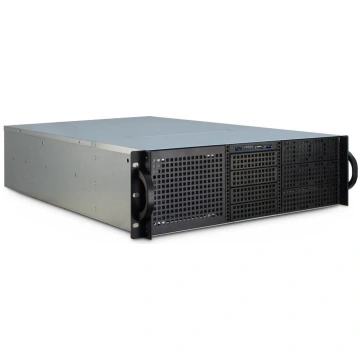 Servera korpuss Inter-Tech 3U-30255 ATX, melna krā