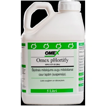 Omex Phortify 5L, Šķidrie mēslošanas līdzekļi, Mēs