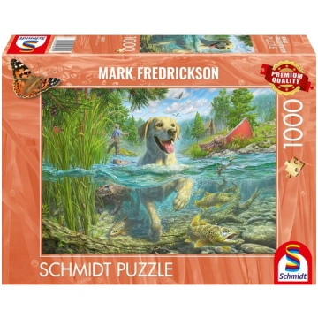 1000 daļiņu finierzāģa puzle: Marks Fredriksons "l