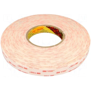 Tape: fixing | W: 19mm | L: 33m | Thk: 0.6mm | acr