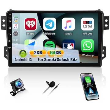 CAMECHO 2+64G 9 collu Android 13 auto radio priekš