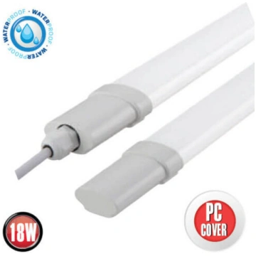 18W, 1440lm, 6400K, IP650, 65cm, Balta, LED Lineār