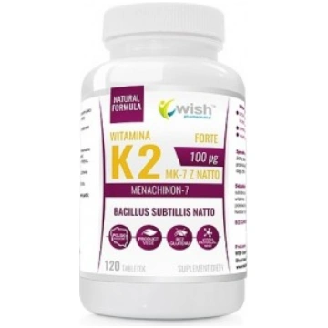 Vitamin K2 MK-7 Natto 100 mcg WISH Pharmaceutical