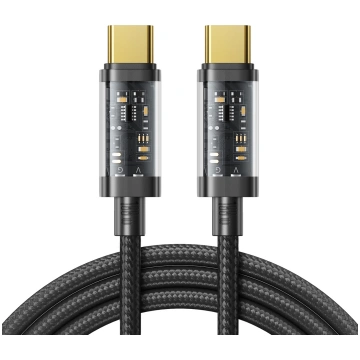 Joyroom cable USB Type-C - USB Type-C 100W 1.2m bl