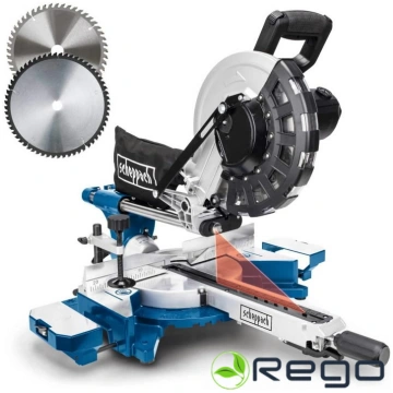 Scheppach HM254 Leņķzāģis + zāģa asmens (590121690