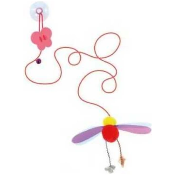 Rotaļlieta kaķiem Ladybug 130 cm | 8011391613351 R