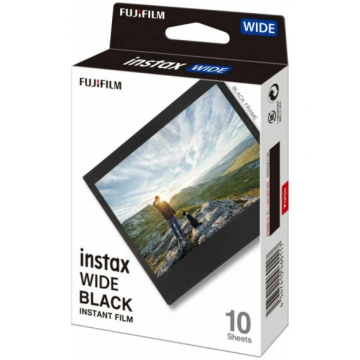 Momentfoto filmiņas Fujifilm Instax Wide Black Fra