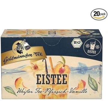 Goldmännchen Tea Iced Tea White Tea Peach Vanilla 