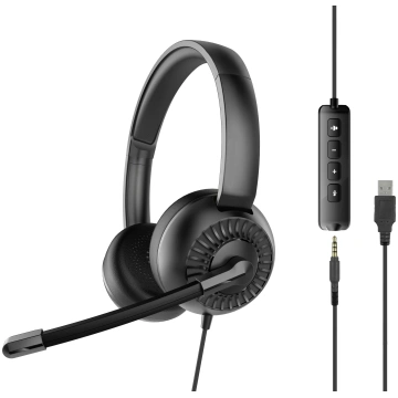 SPEEDLINK METIS USB Stereo Headset 3.5mm Jack with