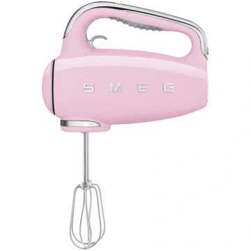 Rokas mikseris Smeg Retro HMF01PKEU, rozā krās
