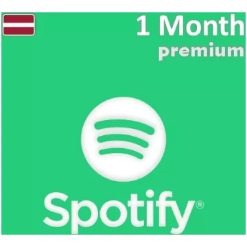 Spotify Premium Gift Card 1 Month (Latvia)