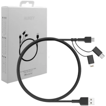 AUKEY CB-BAL5 Lightning Kabelis 1.2m
