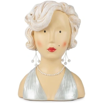 ETC Baden Import Lady Head Dekoratīvā galva Dekora