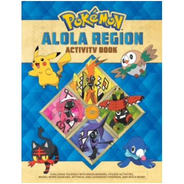Pokemon Alola Region Activity Book Lawrence Neves