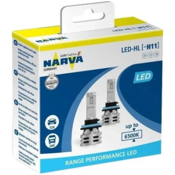 NARVA autospuldze LED H11 RPL2 2gab