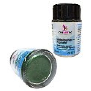 Metāla pulveris-pigments, 20 ml, zaļš