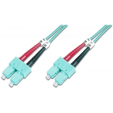 Digitus Fiber Optic Multimode Patch Cord, OM 3, SC