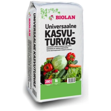 Universāls dārza kūdras substrāts BIOLAN 280L 4742